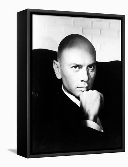 Yul Brynner. "The Brothers Karamazov" 1958, Directed by Richard Brooks-null-Framed Stretched Canvas