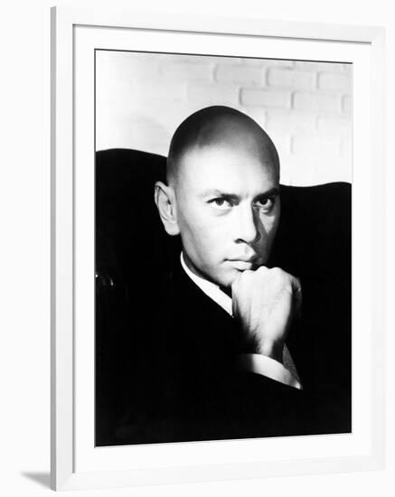 Yul Brynner. "The Brothers Karamazov" 1958, Directed by Richard Brooks-null-Framed Photographic Print