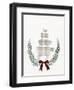 Yuletide Animals I-null-Framed Art Print