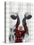 Yuletide Cow I-null-Stretched Canvas