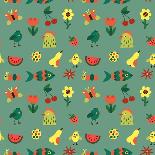 Seamless pattern-Yuliya Drobova-Mounted Giclee Print