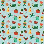 Seamless pattern-Yuliya Drobova-Stretched Canvas