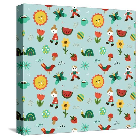 Stretched Canvas Print, , large