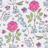 Floral Background-yuls2000-Art Print