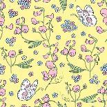 Floral Background-yuls2000-Laminated Art Print