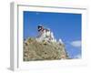 Yumbulagung Castle, Restored Version of the Region's Oldest Building, Tibet, China-Ethel Davies-Framed Photographic Print