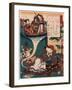 Yume No Ukihashi-Utagawa Toyokuni-Framed Giclee Print