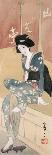 The Kimono with Chained Rings, Japan-Yumeji Takehisa-Giclee Print