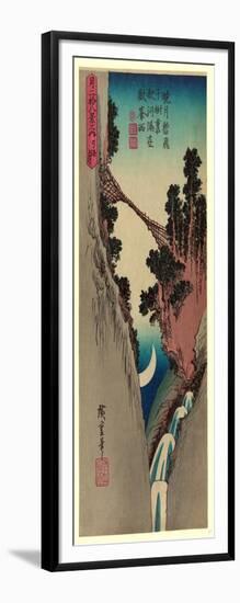 Yumiharizuki-Utagawa Hiroshige-Framed Giclee Print