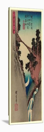 Yumiharizuki-Utagawa Hiroshige-Stretched Canvas