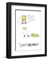 Yummy Mummy-null-Framed Giclee Print