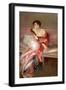 Yung woman in pink in the painters studio-Giovanni Boldini-Framed Giclee Print