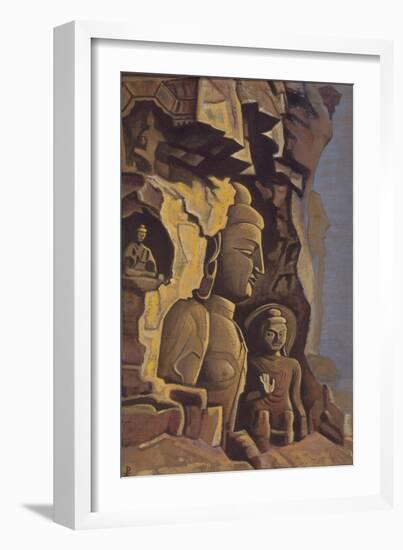 Yungang, 1937-Nicholas Roerich-Framed Giclee Print