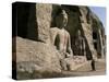 Yungang Buddhist Caves, Unesco World Heritage Site, Datong, Shanxi, China-Occidor Ltd-Stretched Canvas