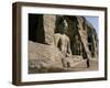 Yungang Buddhist Caves, Unesco World Heritage Site, Datong, Shanxi, China-Occidor Ltd-Framed Photographic Print