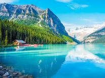 Beautiful Nature of Lake Louise in Banff National Park, Canada-Yunsun_Kim-Framed Photographic Print