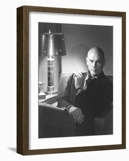 Yuo Brynner, 1957-null-Framed Photo