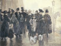 The Rain-Yuri Denissov-Mounted Giclee Print