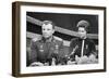 Yuri Gagarin and Valentina Tereshkova, Russian Cosmonauts, 1963-null-Framed Giclee Print