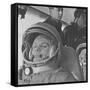 Yuri Gagarin before His Historic 108-Minute Orbital Flight of April 12, 1961-null-Framed Stretched Canvas