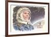 Yuri Gagarin in Cosmonaut Outfit-null-Framed Premium Giclee Print