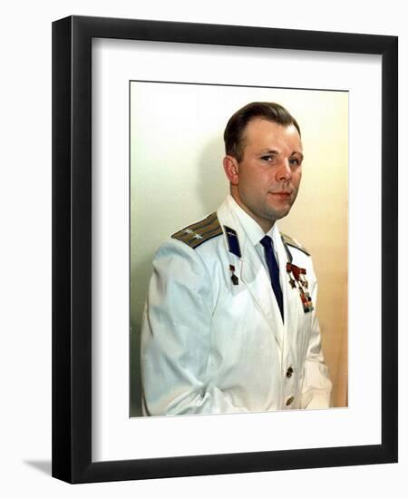 Yuri Gagarin, Russian Cosmonaut, 1960S-null-Framed Giclee Print