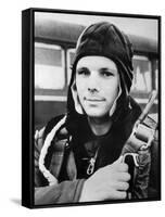 Yuri Gagarin, Russian Cosmonaut, 1961-null-Framed Stretched Canvas