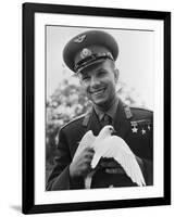Yuri Gagarin, Russian Cosmonaut, C1963-C1964-null-Framed Photographic Print