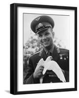 Yuri Gagarin, Russian Cosmonaut, C1963-C1964-null-Framed Photographic Print