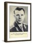 Yuri Gagarin, Soviet Cosmonaut and First Man in Space-null-Framed Photographic Print