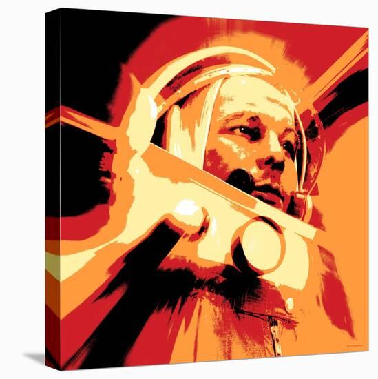Yuri Gagarin, Soviet Cosmonaut, Artwork-Detlev Van Ravenswaay-Stretched Canvas