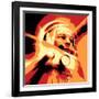 Yuri Gagarin, Soviet Cosmonaut, Artwork-Detlev Van Ravenswaay-Framed Premium Photographic Print