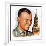 Yuri Gagarin-English School-Framed Giclee Print