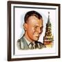 Yuri Gagarin-English School-Framed Giclee Print