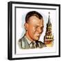 Yuri Gagarin-English School-Framed Giclee Print