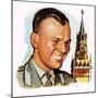 Yuri Gagarin-English School-Mounted Giclee Print