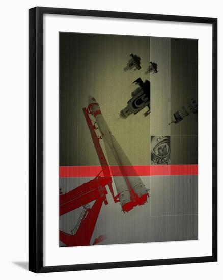 Yuri Gagarin-NaxArt-Framed Art Print