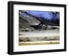 Yurts of One of the Eagle Hunters Grandfathers, Golden Eagle Festival, Mongolia-Amos Nachoum-Framed Photographic Print