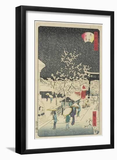 Yushima Shrine, September 1862-null-Framed Giclee Print