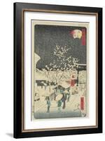 Yushima Shrine, September 1862-null-Framed Giclee Print