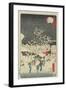 Yushima Shrine, September 1862-null-Framed Giclee Print