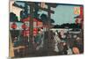 Yushima Tenmangu-Utagawa Hiroshige-Mounted Giclee Print