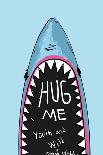 Cartoon Shark for Kids Clothing-yusuf doganay-Framed Art Print