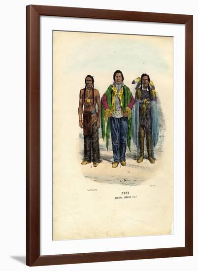 Yuti Indians, 1863-79-Raimundo Petraroja-Framed Premium Giclee Print