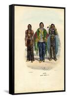 Yuti Indians, 1863-79-Raimundo Petraroja-Framed Stretched Canvas