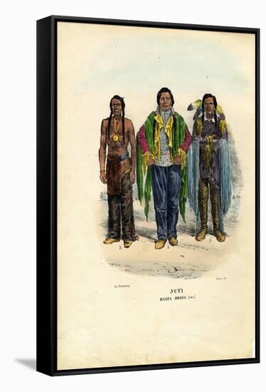 Yuti Indians, 1863-79-Raimundo Petraroja-Framed Stretched Canvas