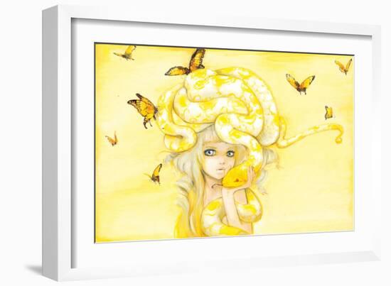 Yuuta-Camilla D'Errico-Framed Art Print