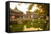 Yuyuan Gardens and Bazaar, Old Town, Shanghai, China-Jon Arnold-Framed Stretched Canvas