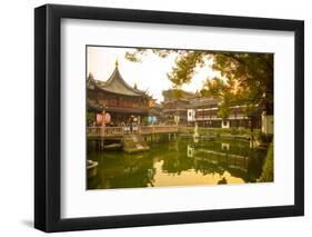 Yuyuan Gardens and Bazaar, Old Town, Shanghai, China-Jon Arnold-Framed Photographic Print