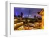 Yuyuan Gardens and Bazaar with the Shanghai Tower Behind, Old Town, Shanghai, China-Jon Arnold-Framed Photographic Print